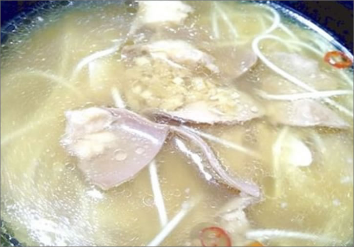 もつ入りラーメン～刻み生姜のせ～